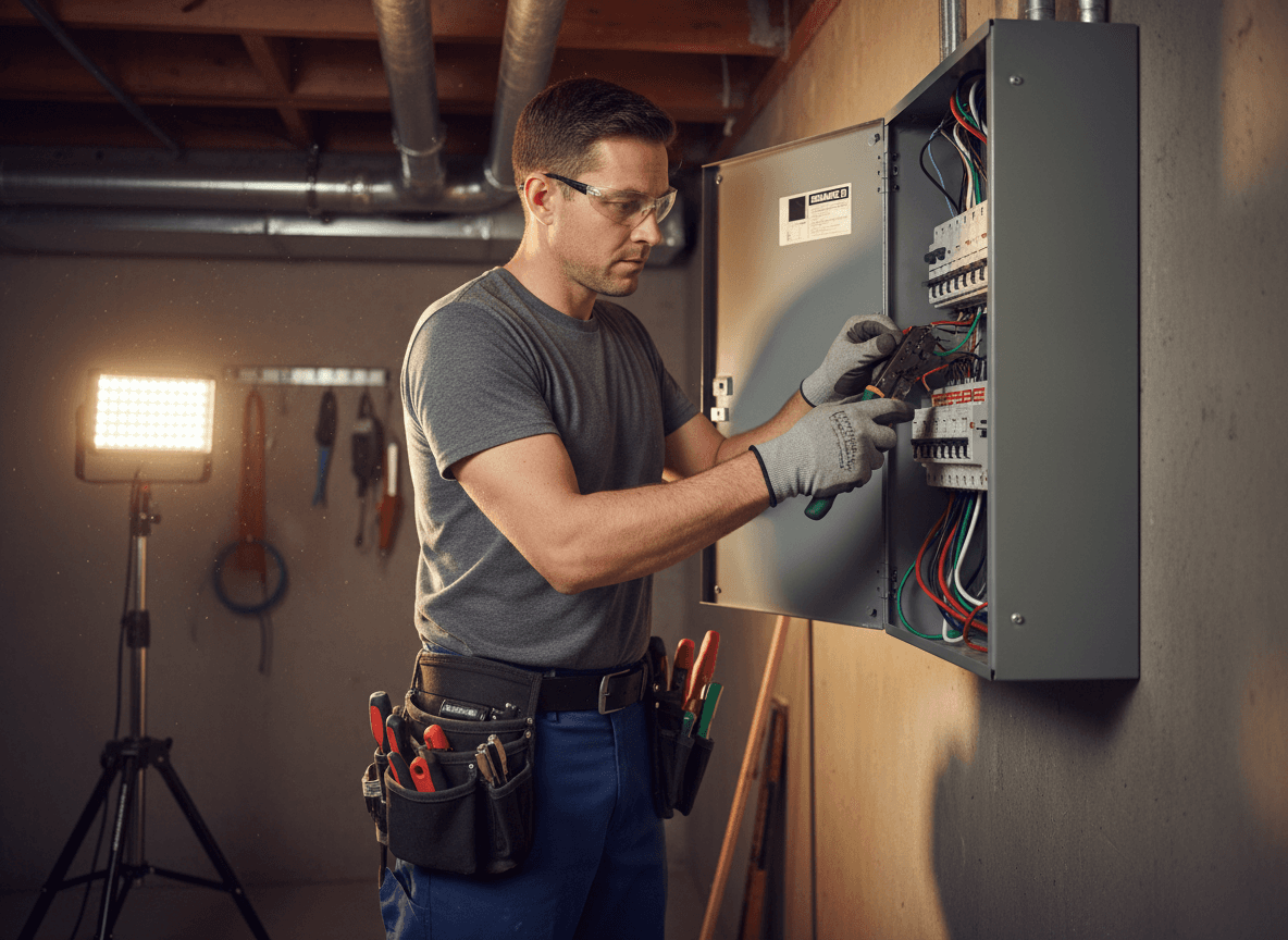 Electrical services project