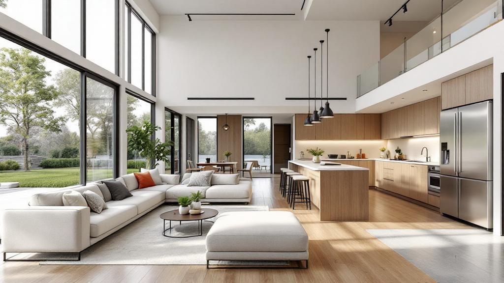 Living room remodeling project